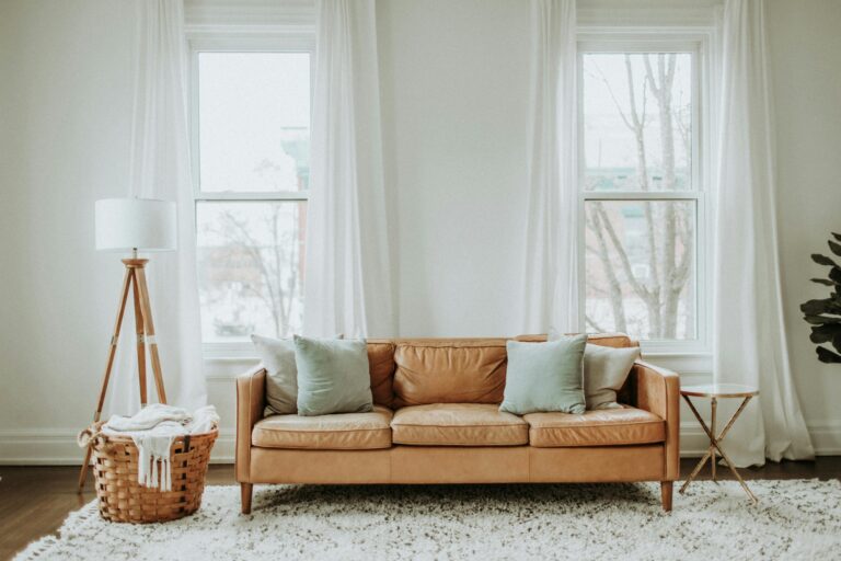 A neat and cosy living room in the concept of 'How to Settle into a New Home After Moving to Richmond'.